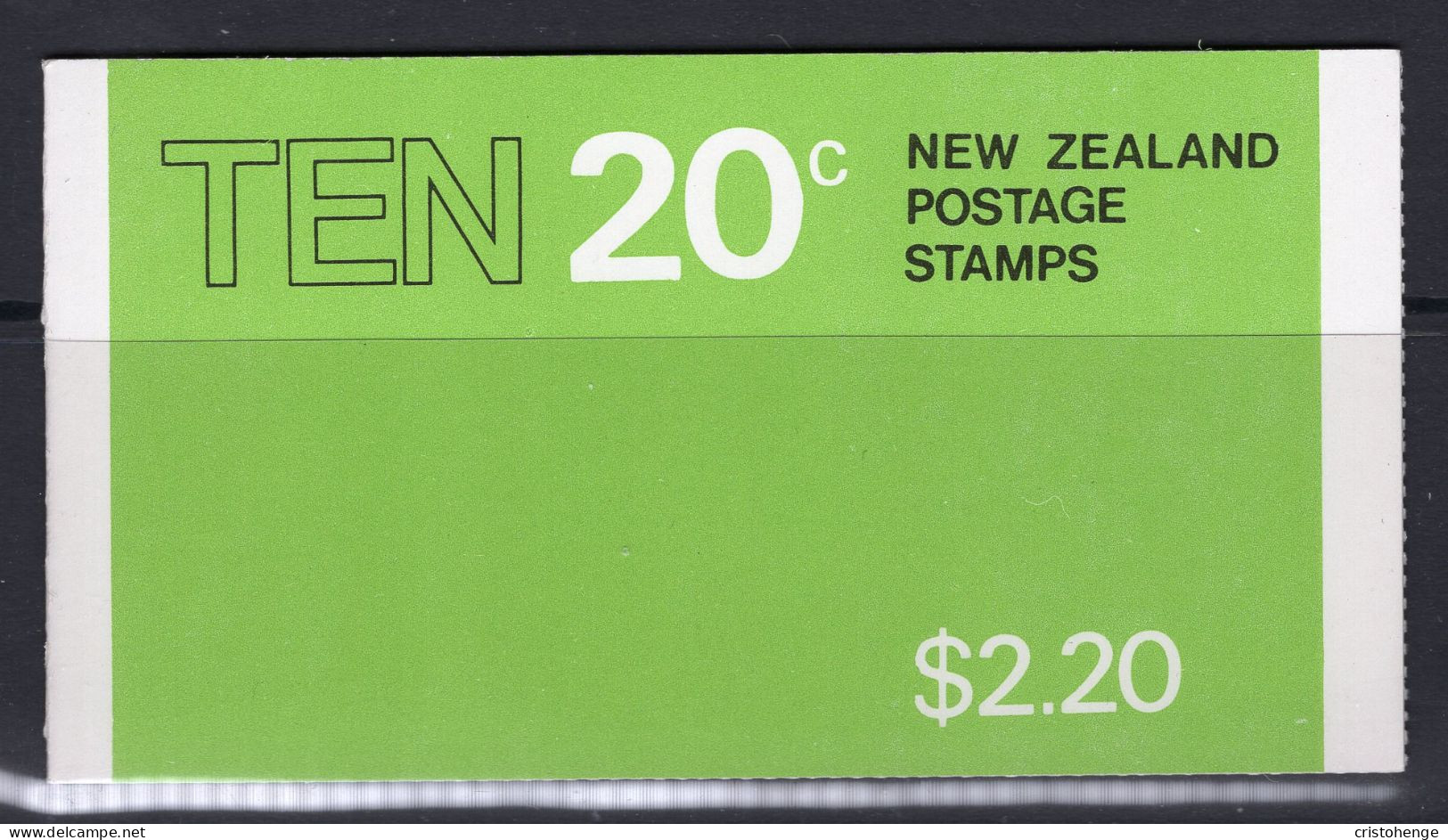 New Zealand 1981 Shells - $2.20 Booklet Complete (SG SB36) - Officials