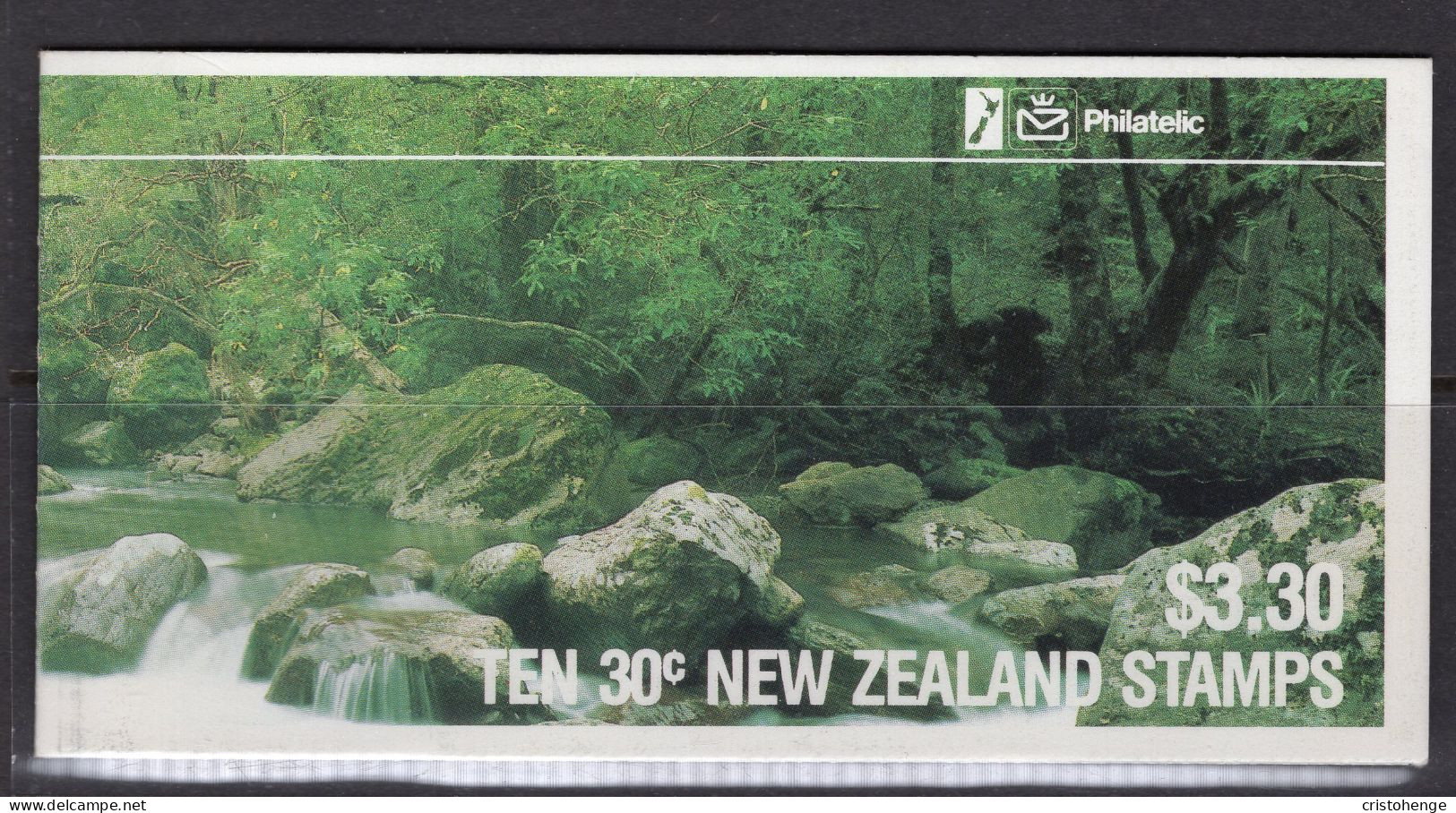 New Zealand 1986 Scenes - Canterbury - $3.30 Booklet Complete (SG SB42) - Dienstmarken