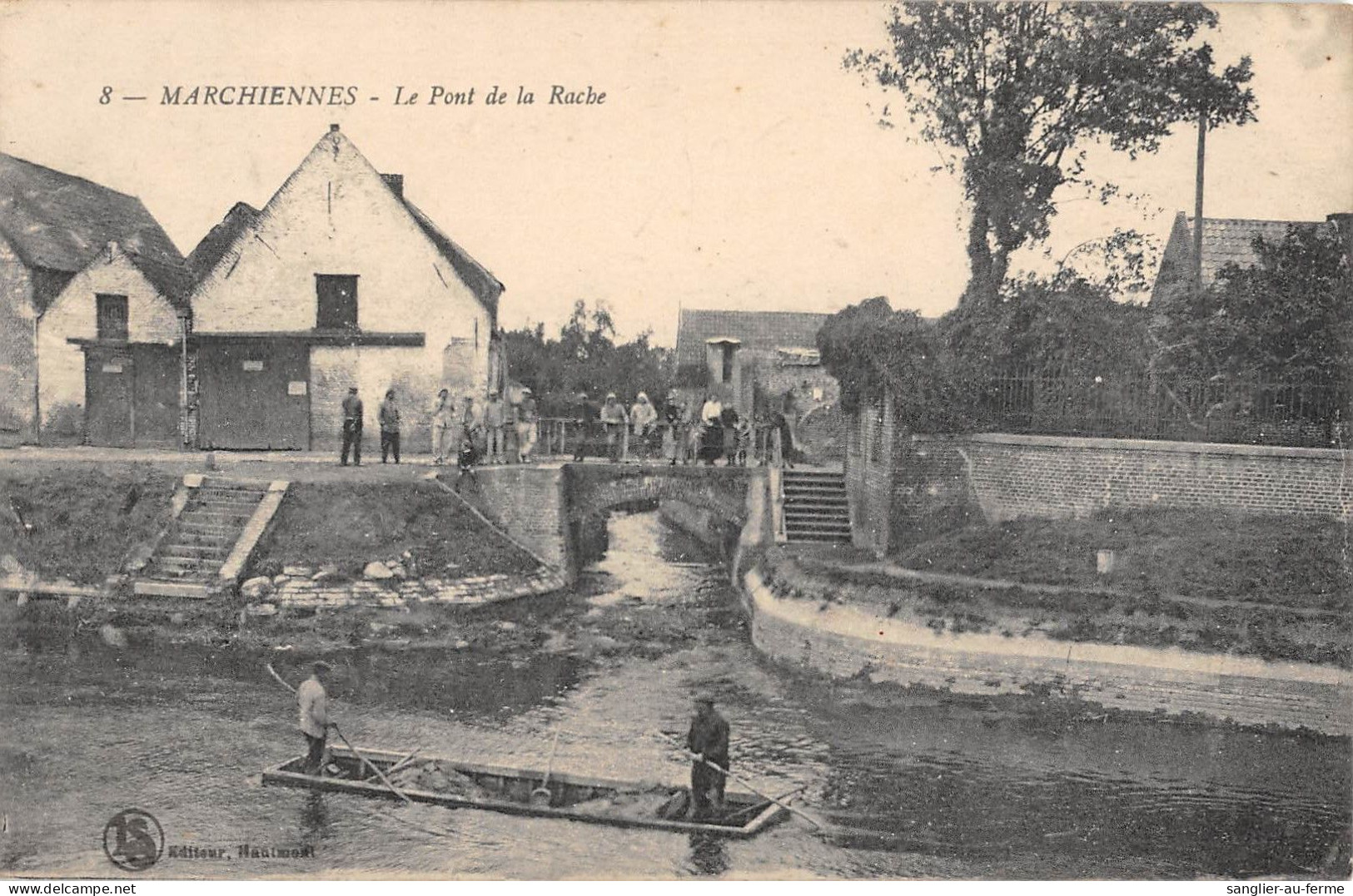 CPA 59 MARCHIENNES LE PONT DE LA RACHE - Autres & Non Classés