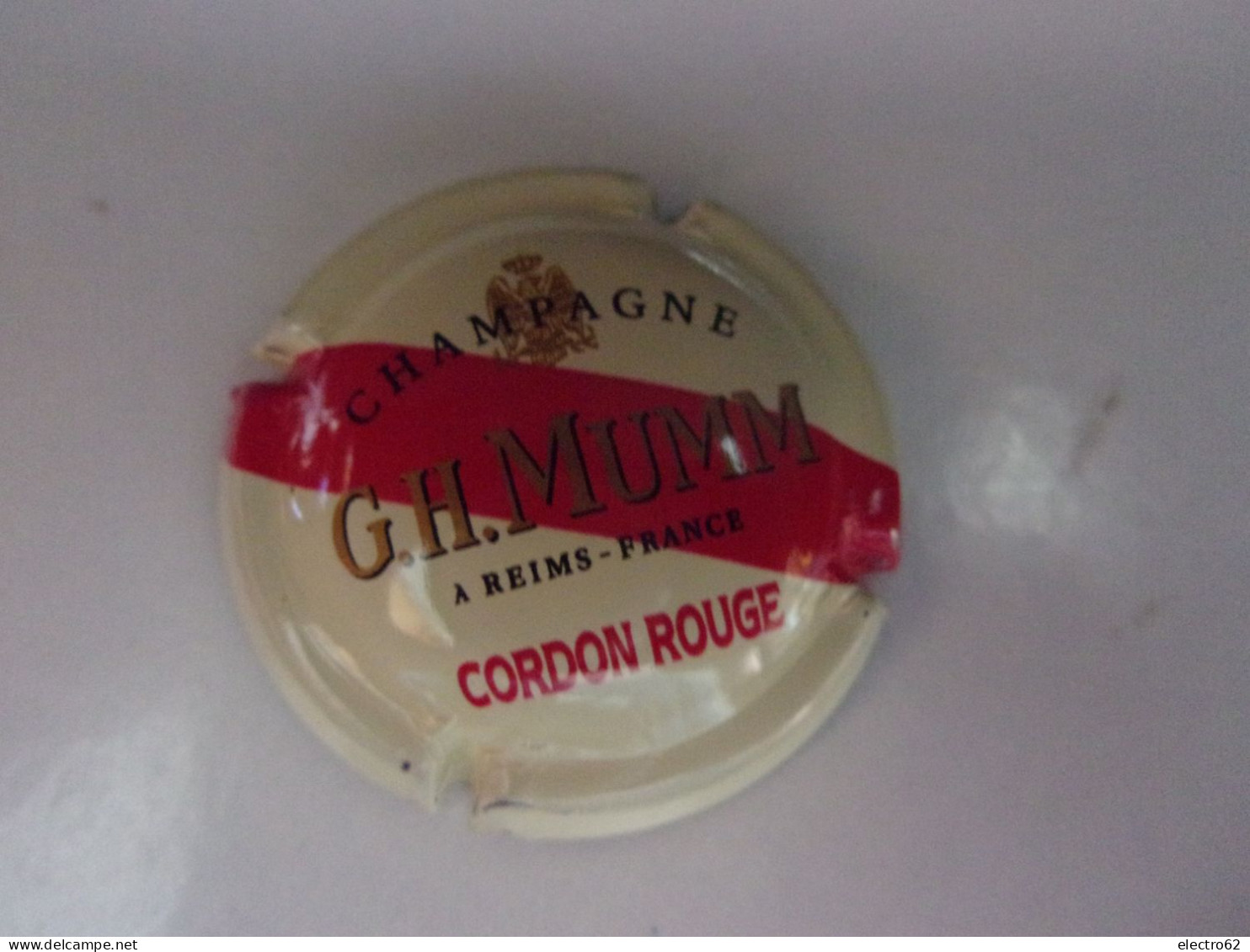 Cap's Capsule  Champagne G.H.MUMM Cordon Rouge Reims - Mumm GH