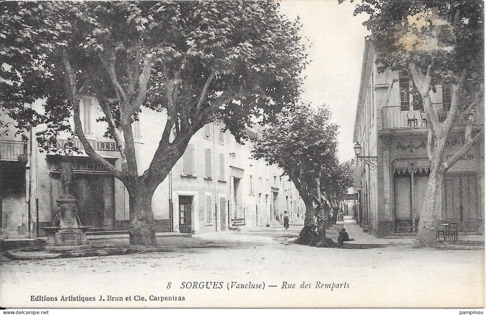 84 SORGUES - Rue Des Remparts - Sorgues