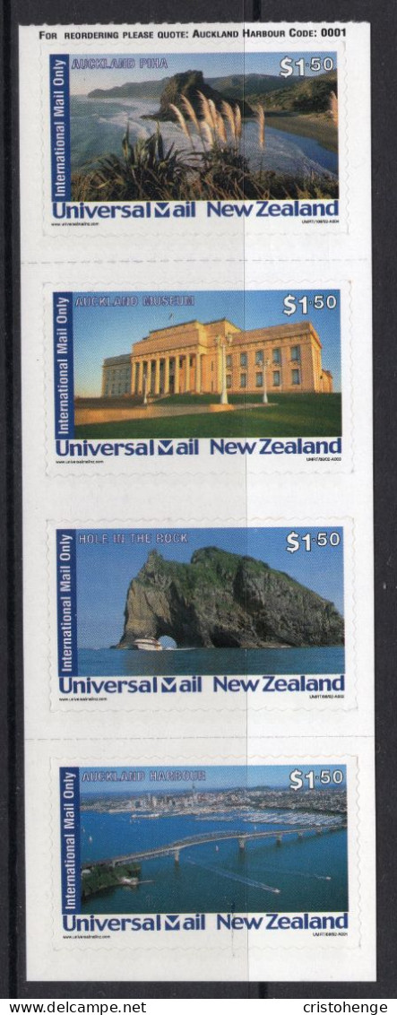 New Zealand Alternative Post - Universal Mail - Strip - Carnets