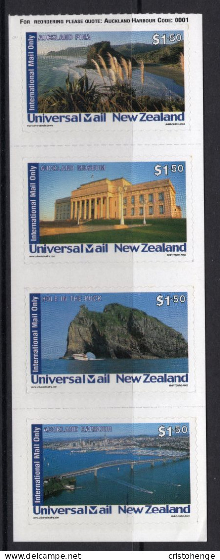 New Zealand Alternative Post - Universal Mail - Strip - Carnets