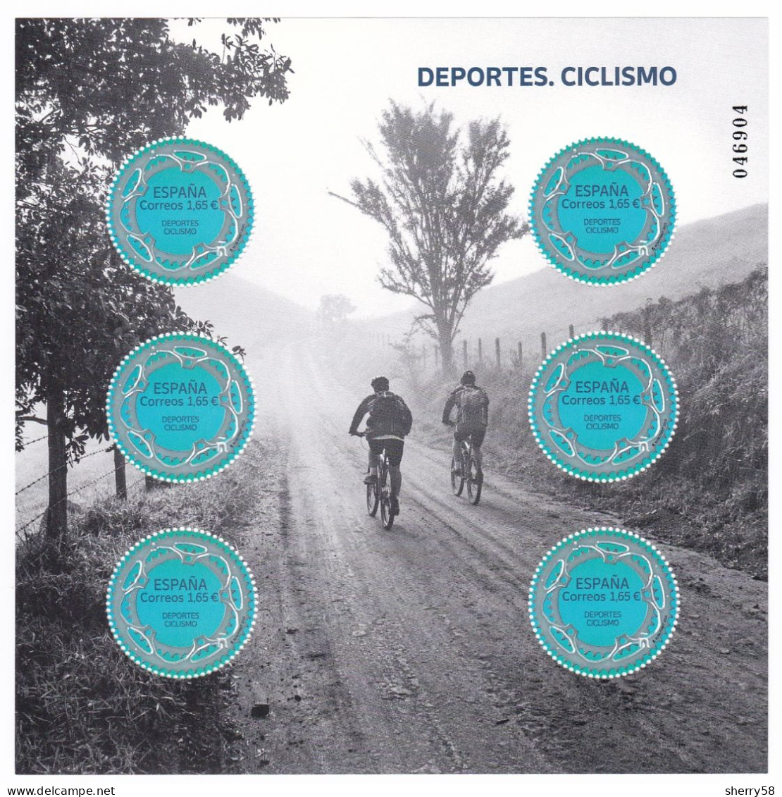 2023-ED. 5673 MINIPLIEGO- Deportes. Ciclismo- NUEVO - Fogli Completi