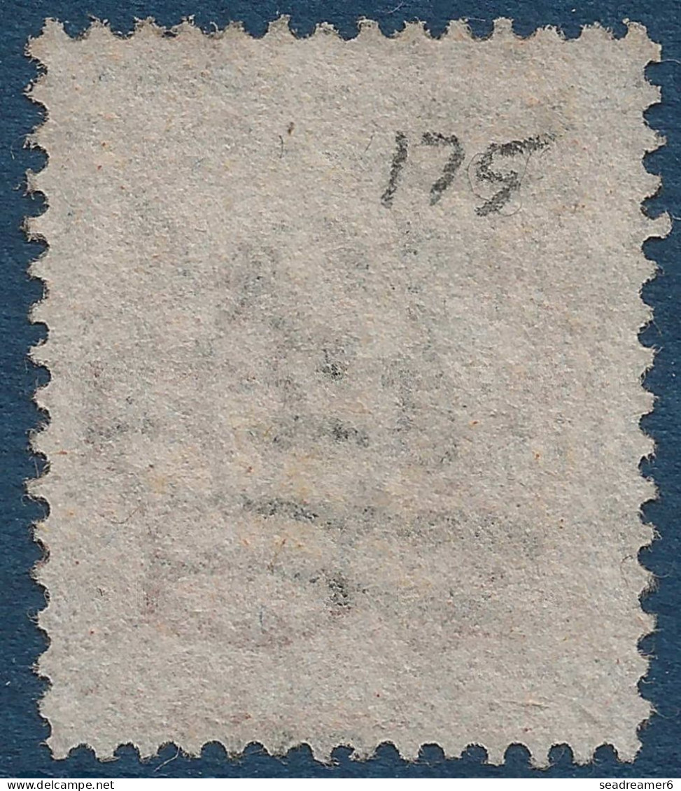 Grande Bretagne N°26 1 Pence Rose Brun Rouge (PL175 Pos FF/FF) Oblitéré Killer 724 SUPERBE ! - Used Stamps