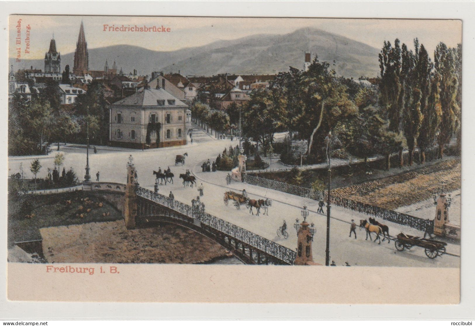 Freiburg I. Br., Friedrichsbrücke, Baden-Württemberg - Freiburg I. Br.