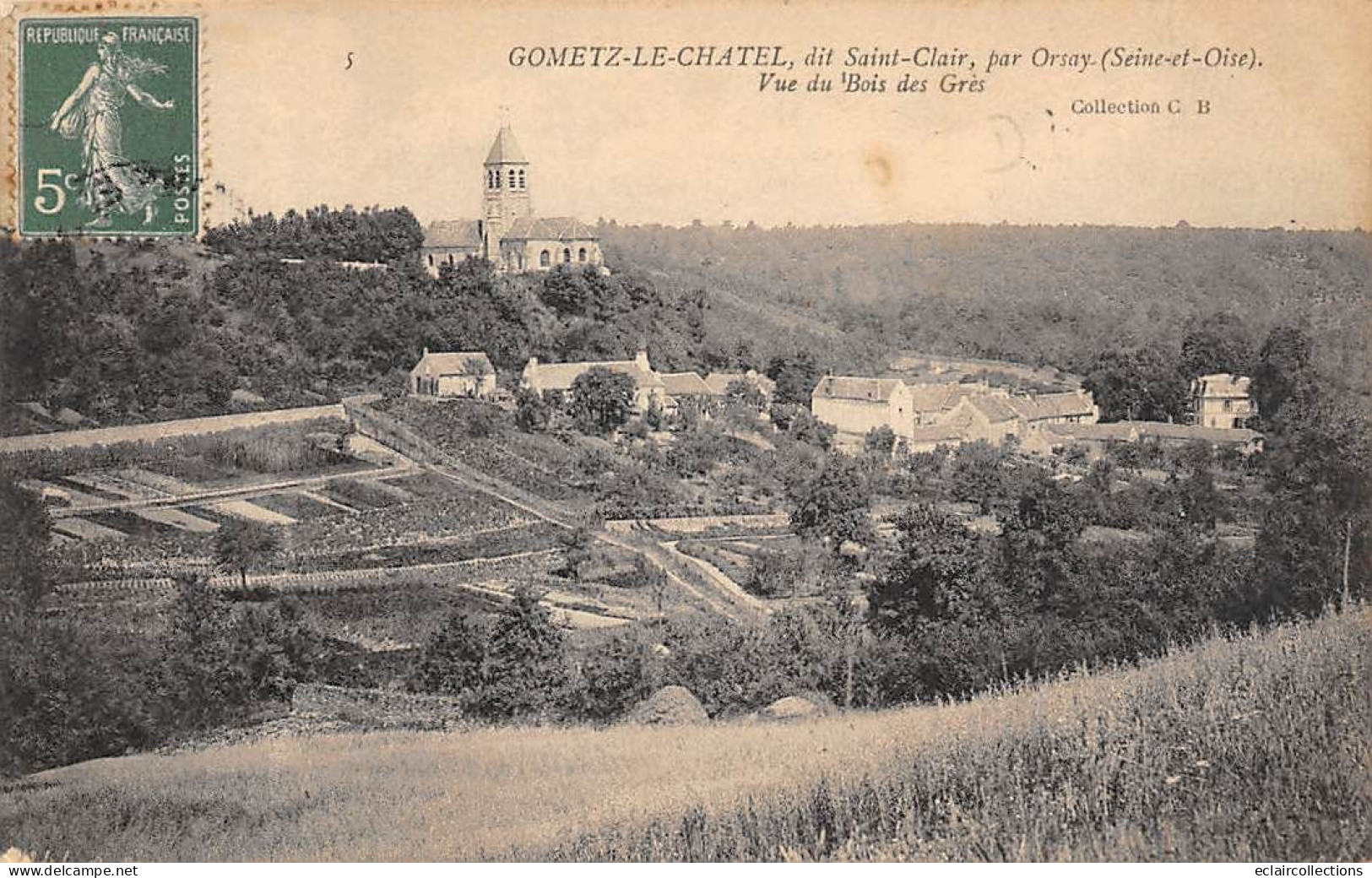 Gometz Le Chatel              91         Vue Du Bois Des Grès           (voir Scan) - Sonstige & Ohne Zuordnung