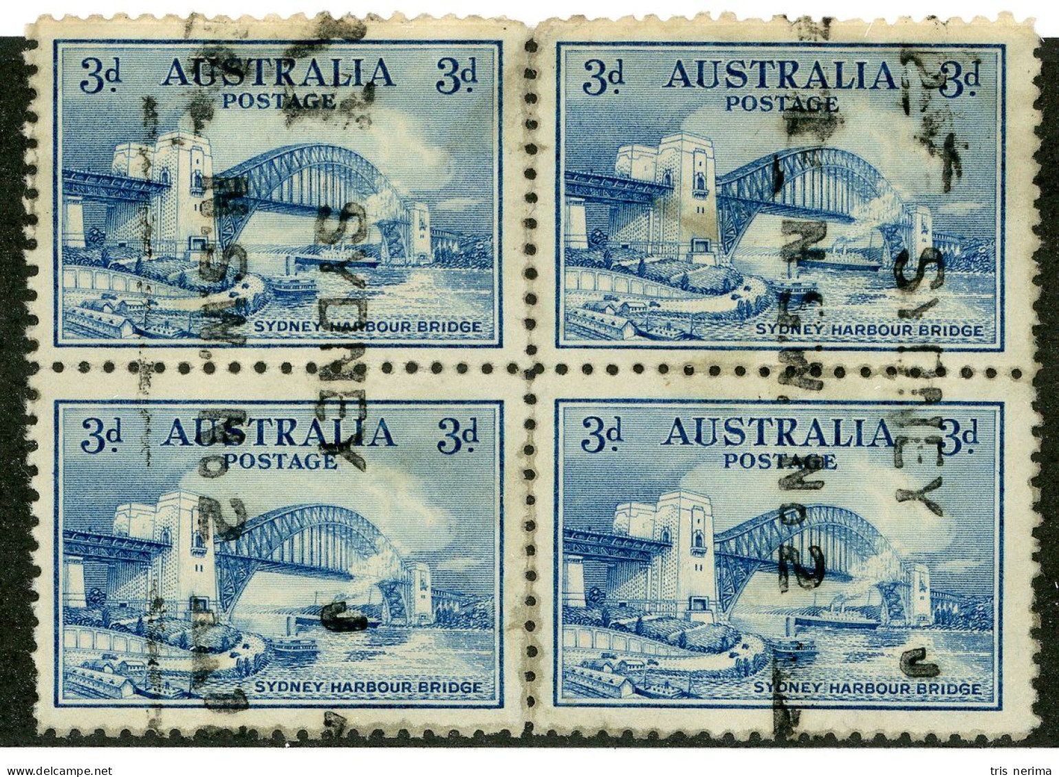 5161 BCx  Australia 1932 Scott 131 Used (Lower Bids 20% Off) - Usati