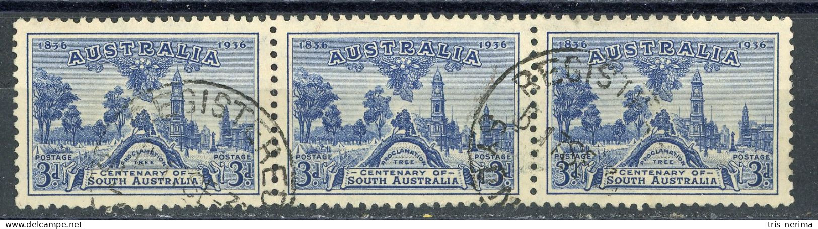 5165 BCx  Australia 1936 Scott 160 Used (Lower Bids 20% Off) - Usados