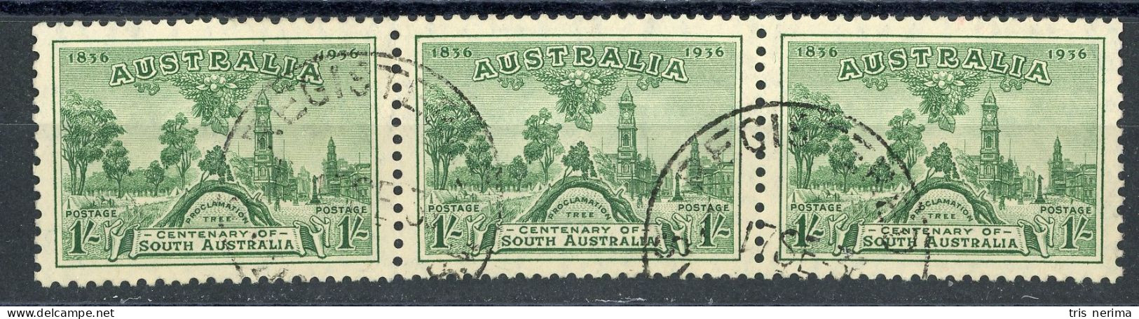 5166 BCx  Australia 1936 Scott 161 Used (Lower Bids 20% Off) - Usados