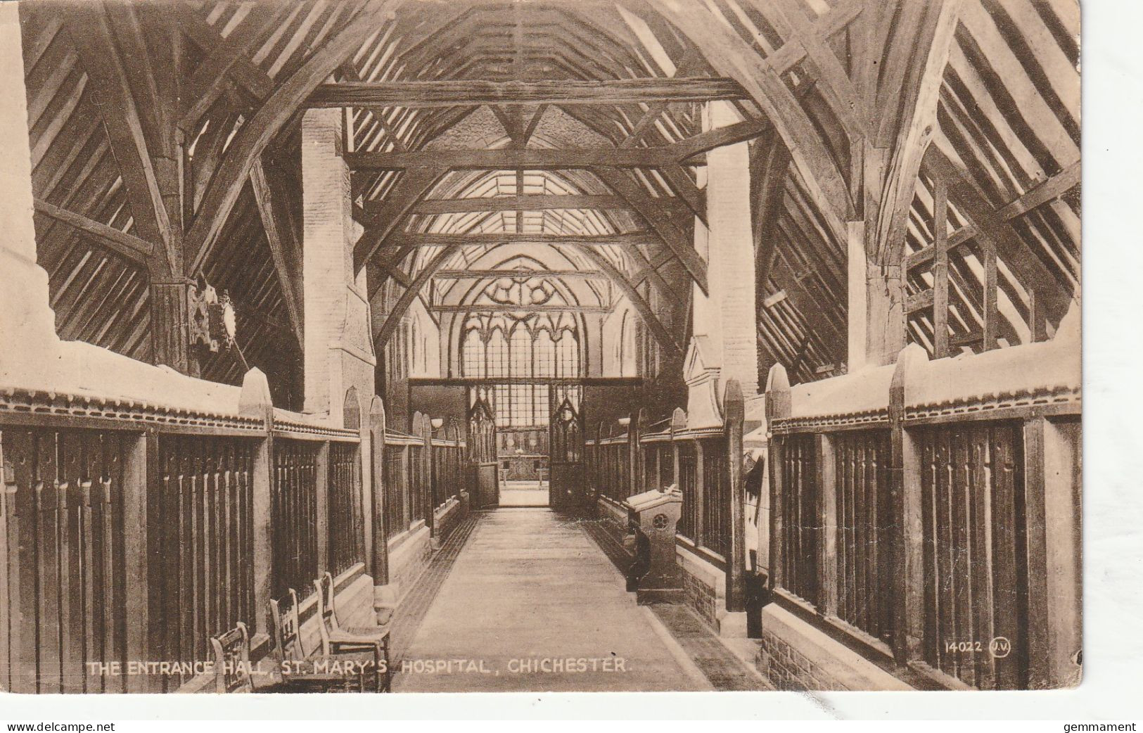 CHICHESTER - ST MARYS HOSPITAL - ENTRANCE HALL - Chichester