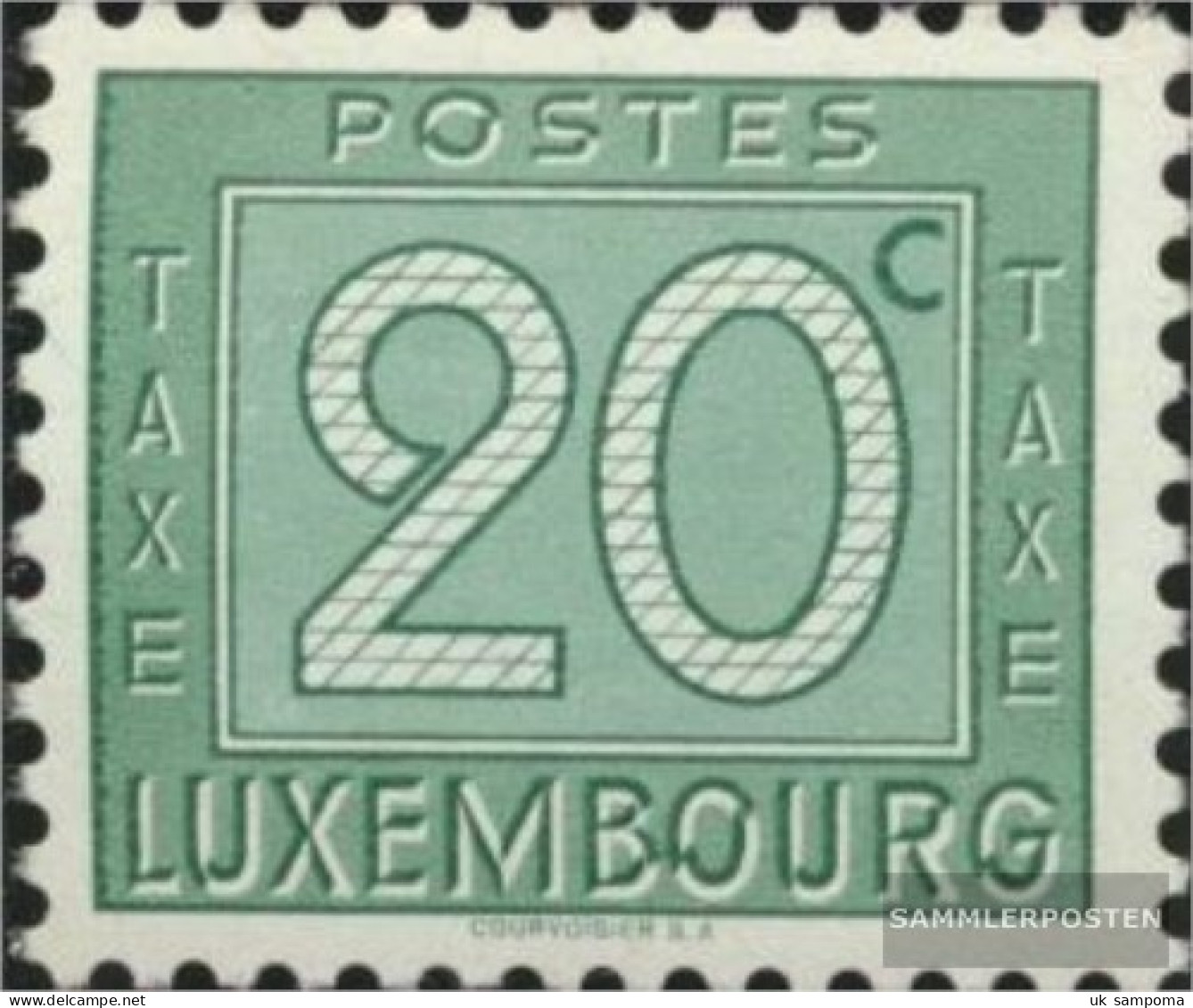 Luxembourg P25 Unmounted Mint / Never Hinged 1946 Postage Stamps - Segnatasse