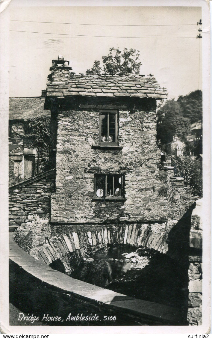 CUMBRIA - AMBLESIDE - BRIDGE HOUSE RP Cu1426 - Ambleside