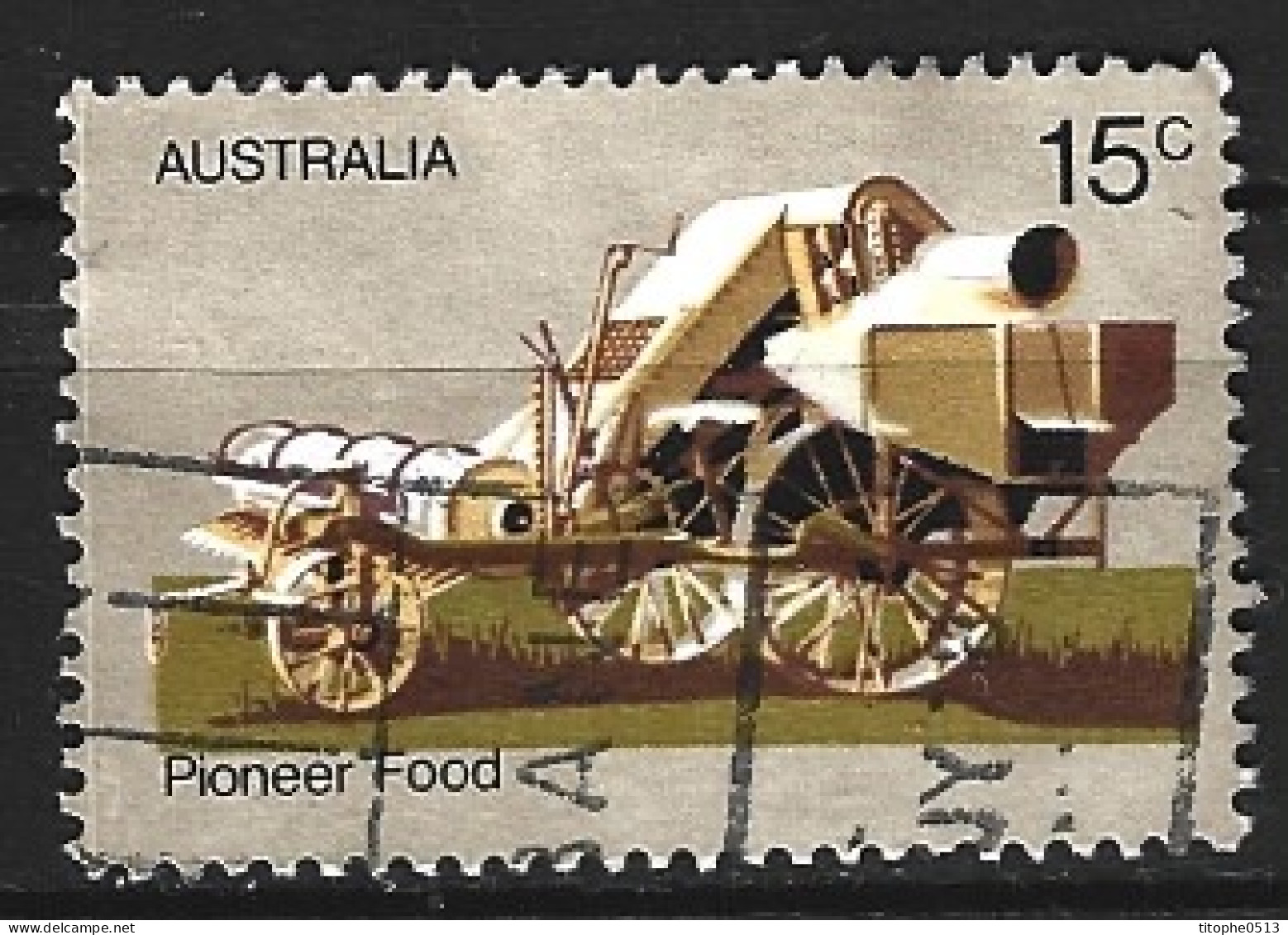 AUSTRALIE. N°479 Oblitéré De 1972. Machine Agricole. - Agriculture