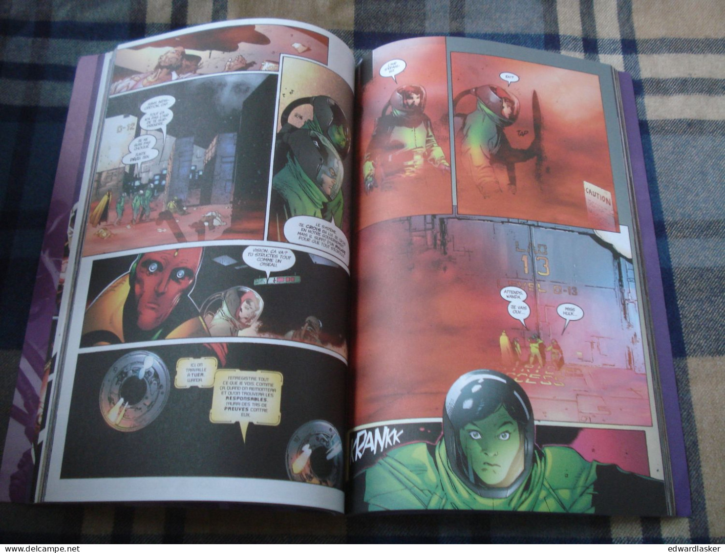 BD AVENGERS : Zone Rouge - Marvel France Best Comics - Geoff Johns Olivier Coipel - Marvel France