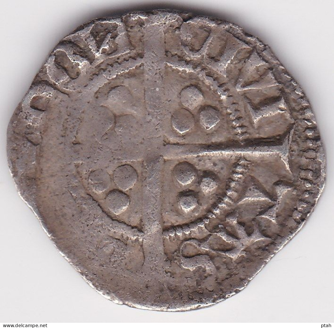 ENGLAND, Richard II, 1/2 Penny - 1066-1485 : Baja Edad Media