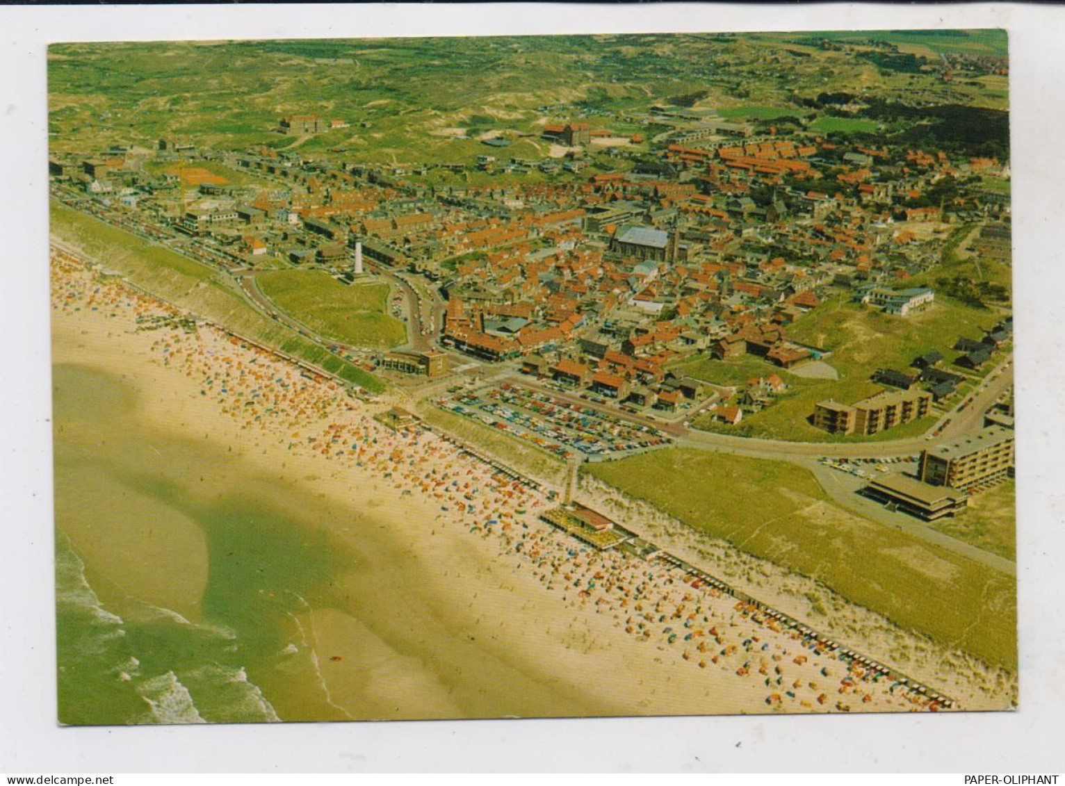 NOORD-HOLLAND - EGMOND Aan Zee, Luchtopname - Egmond Aan Zee