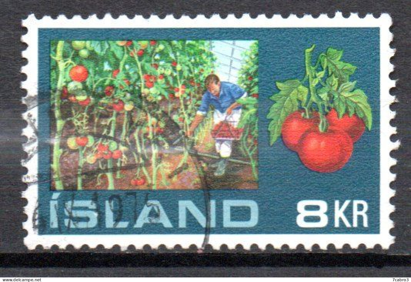 Islande Y&T N° 418  Mi N° 465 * Oblitéré - Used Stamps