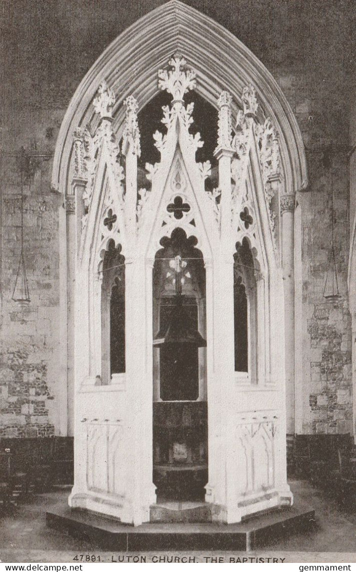 LUTON  PARISH CHURCH INTERIOR - Autres & Non Classés