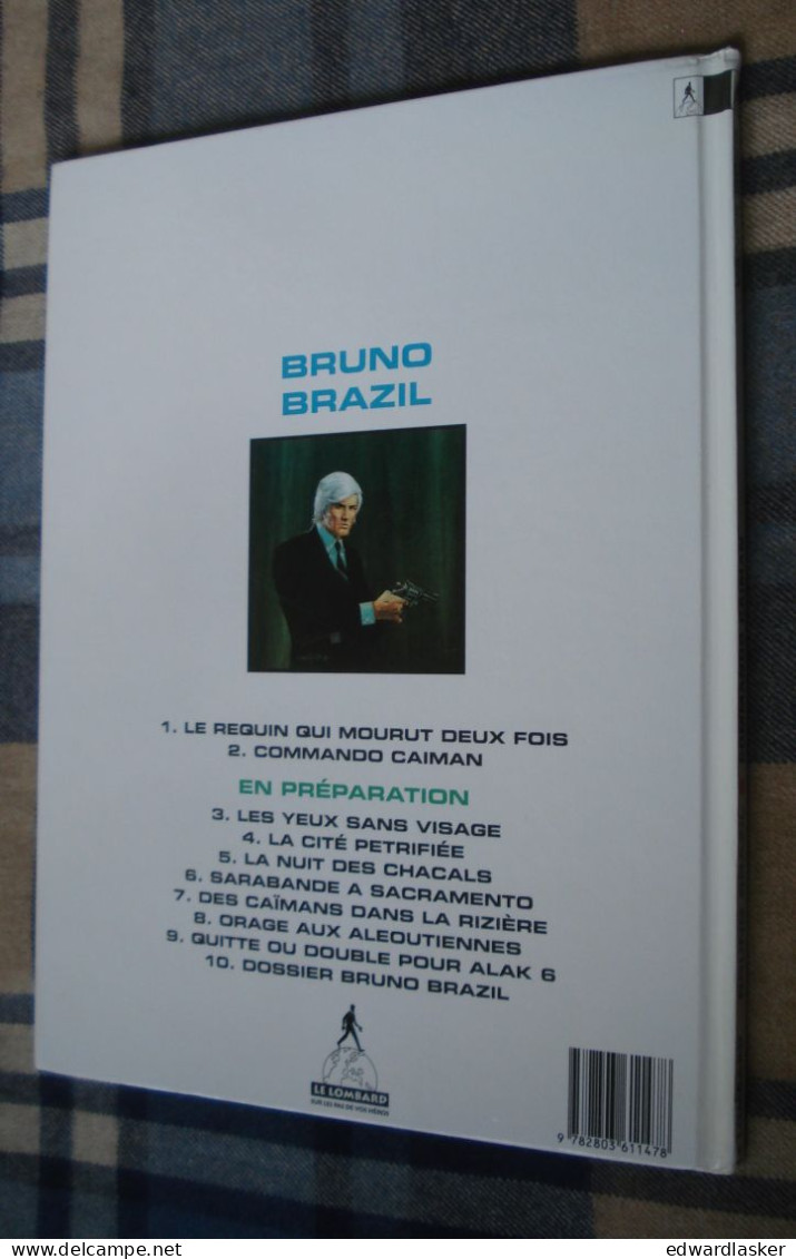 BRUNO BRAZIL 2 : Commando Caïman - Lombard 1995 - bon état - Vance Greg