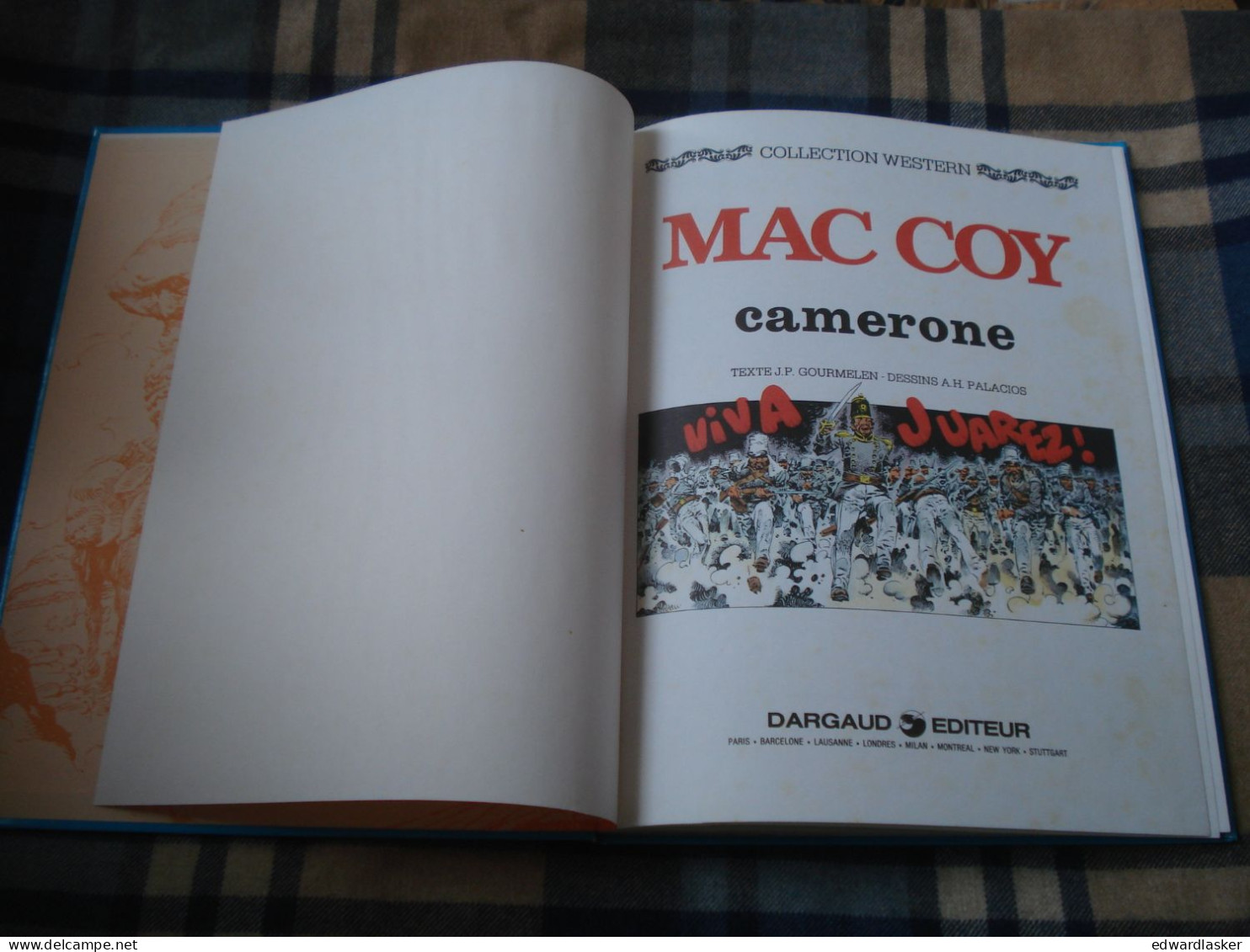 MAC COY 11 : Camerone - EO Dargaud 1983 - Bon état - Gourmelen Palacios - Mac Coy