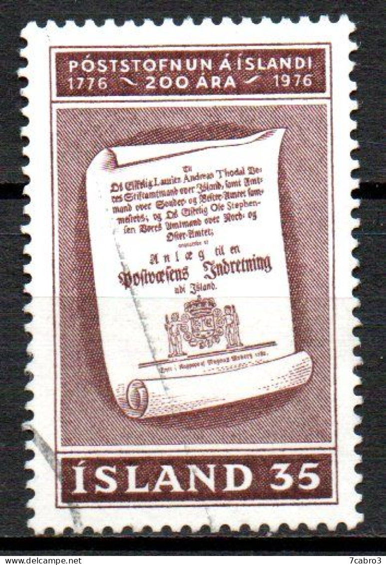 Islande Y&T N° 469 Mi N° 516 Oblitéré - Used Stamps