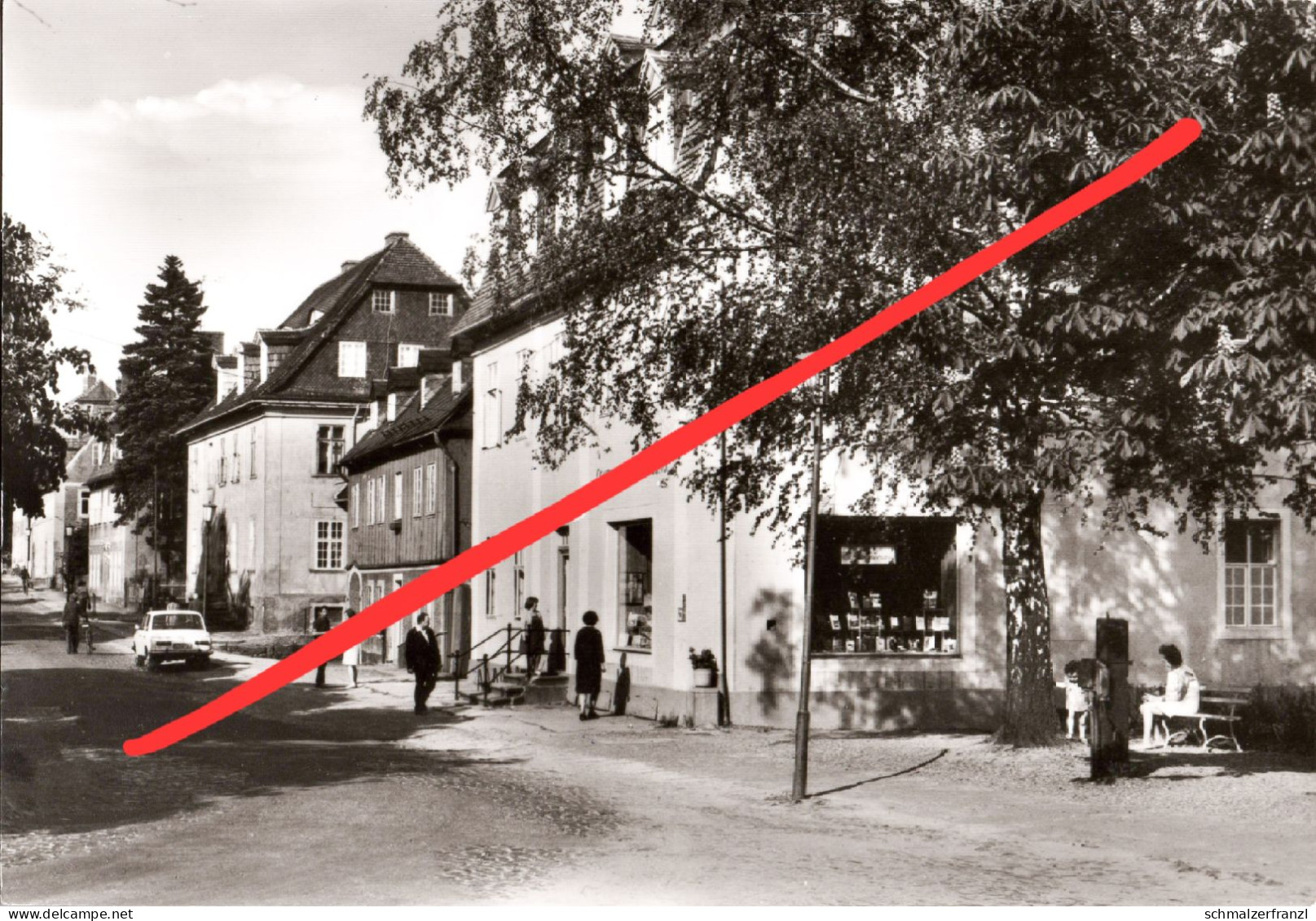 AK Herrnhut Comeniusstraße Heimatmuseum Laden ? A Löbau Obercunnersdorf Ruppersdorf Bernstadt Berthelsdorf Zittau DDR - Herrnhut