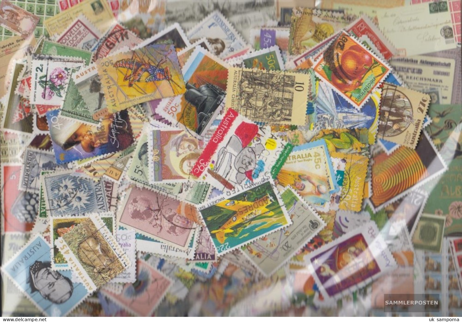 Australia 500 Different Stamps  Oceania - Colecciones
