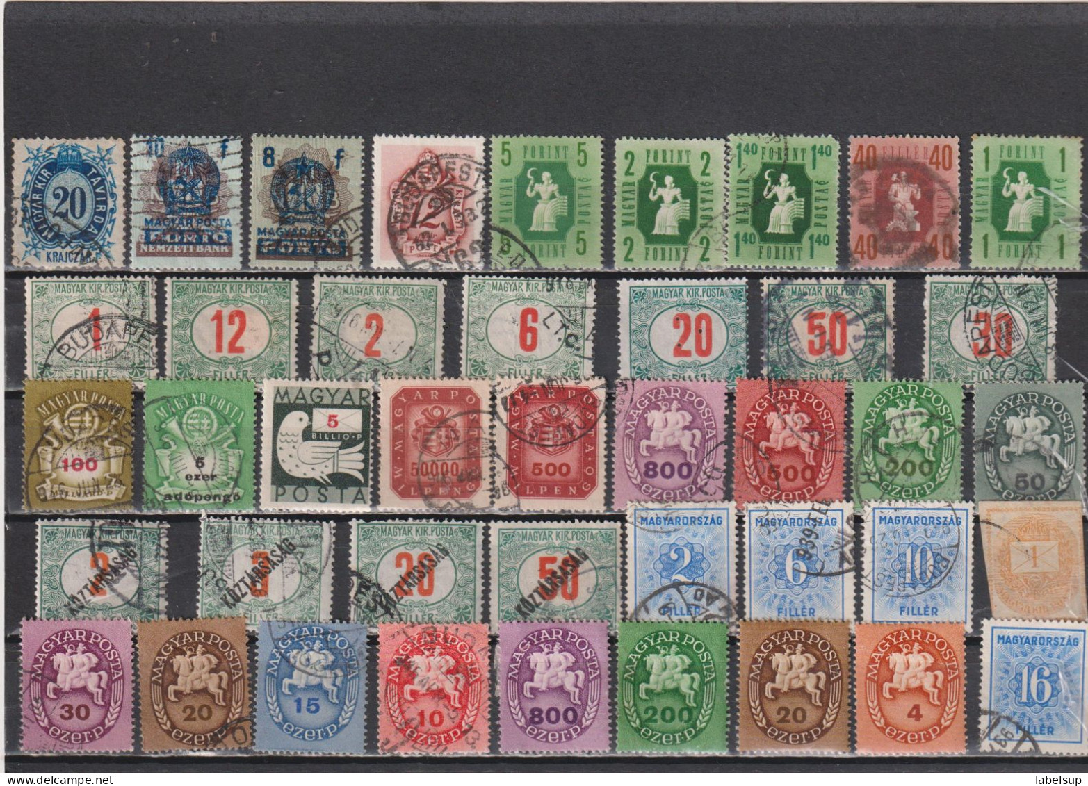 Lot De Timbres Neufs Et Oblitérés De Hongrie Années Diverses - Verzamelingen