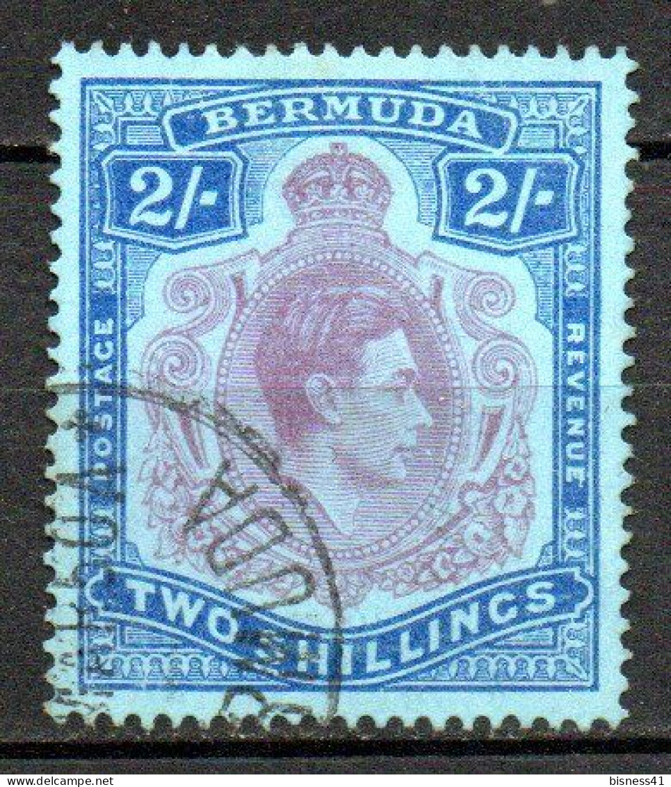 Col33 Colonie Britannique Amérique Nord Bermudes 1937 N° 114 Oblitéré Cote : 9,00€ - Bermuda