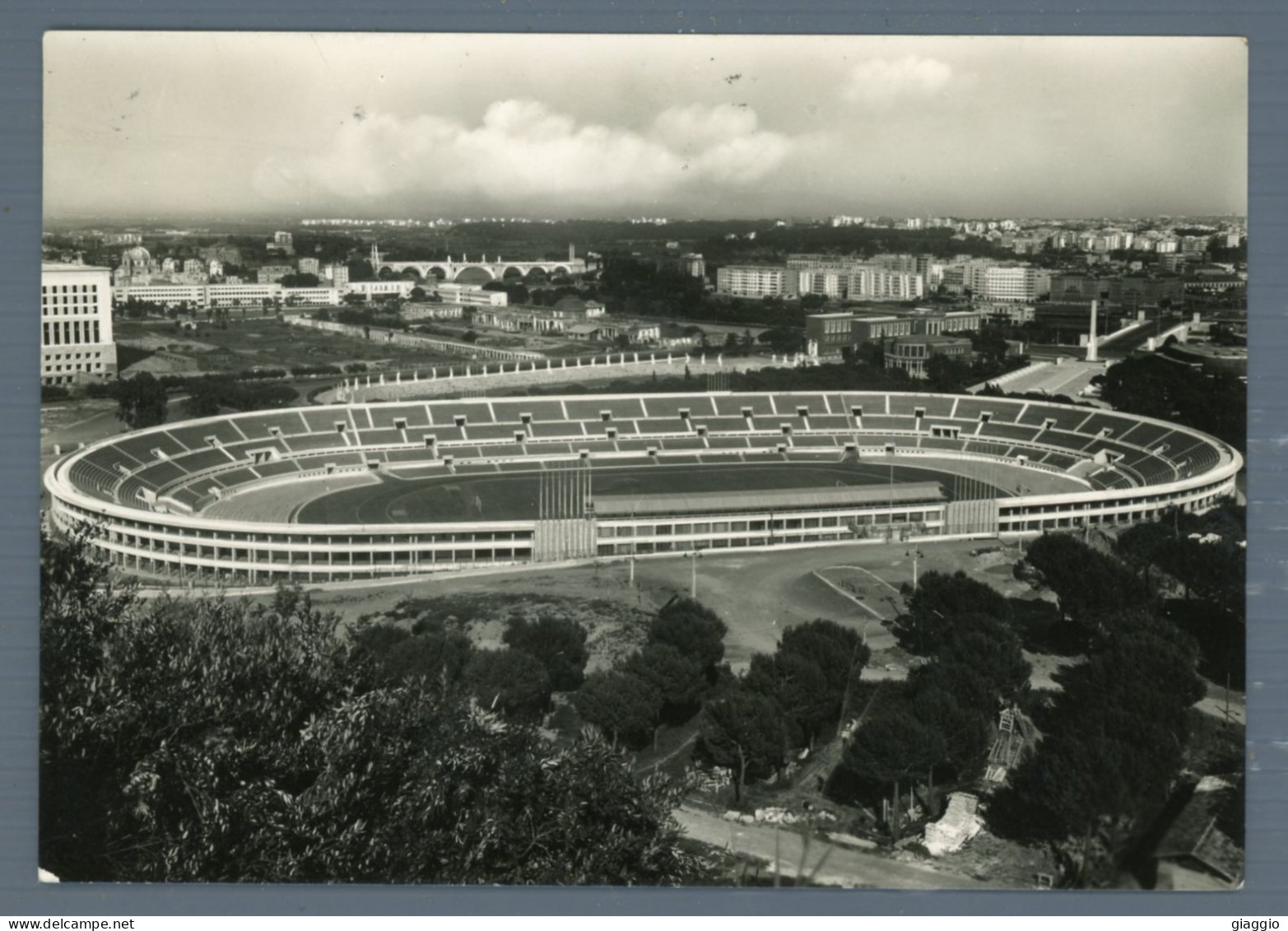 °°° Cartolina - Roma N. 346 Lo Stadio Dei Centomila Viaggiata °°° - Stades & Structures Sportives