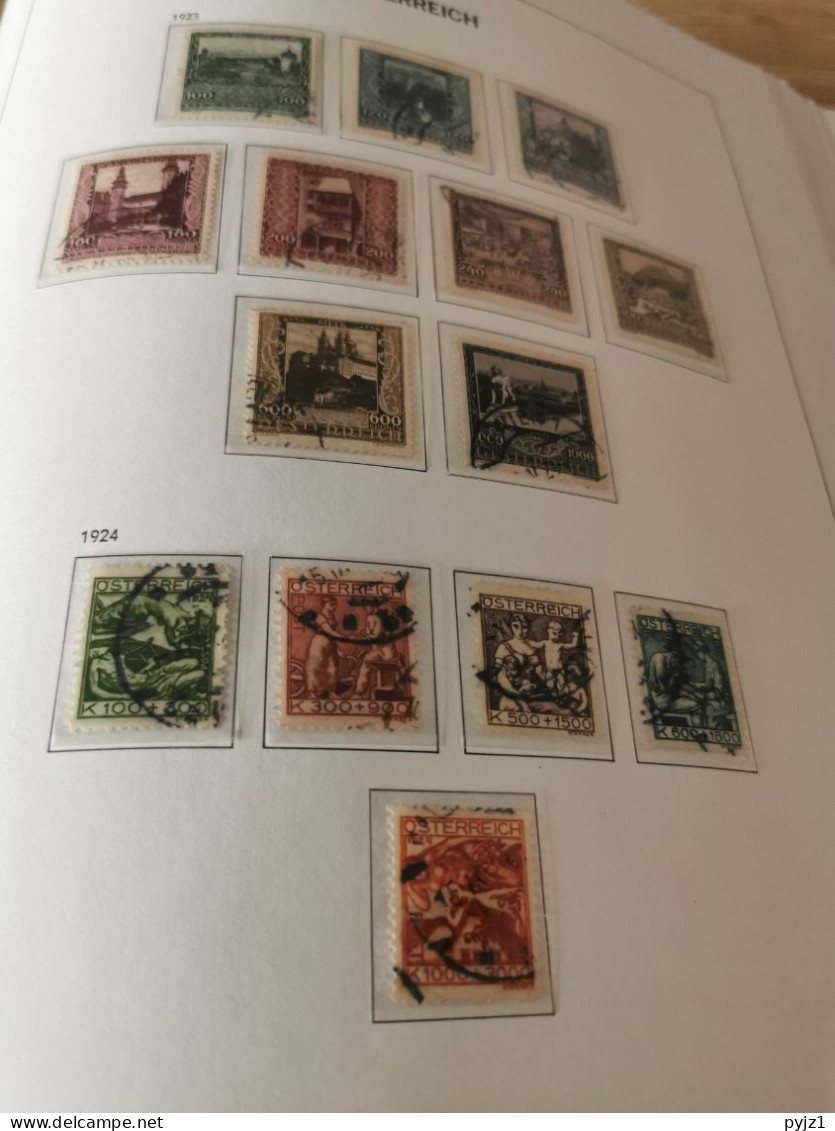 Austria  mostly used in 3 DAVO luxe albums