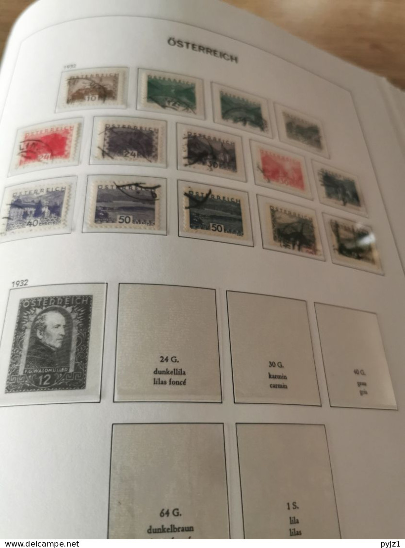 Austria  mostly used in 3 DAVO luxe albums