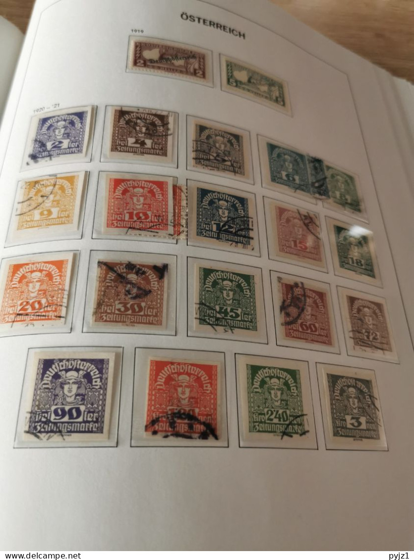 Austria  mostly used in 3 DAVO luxe albums