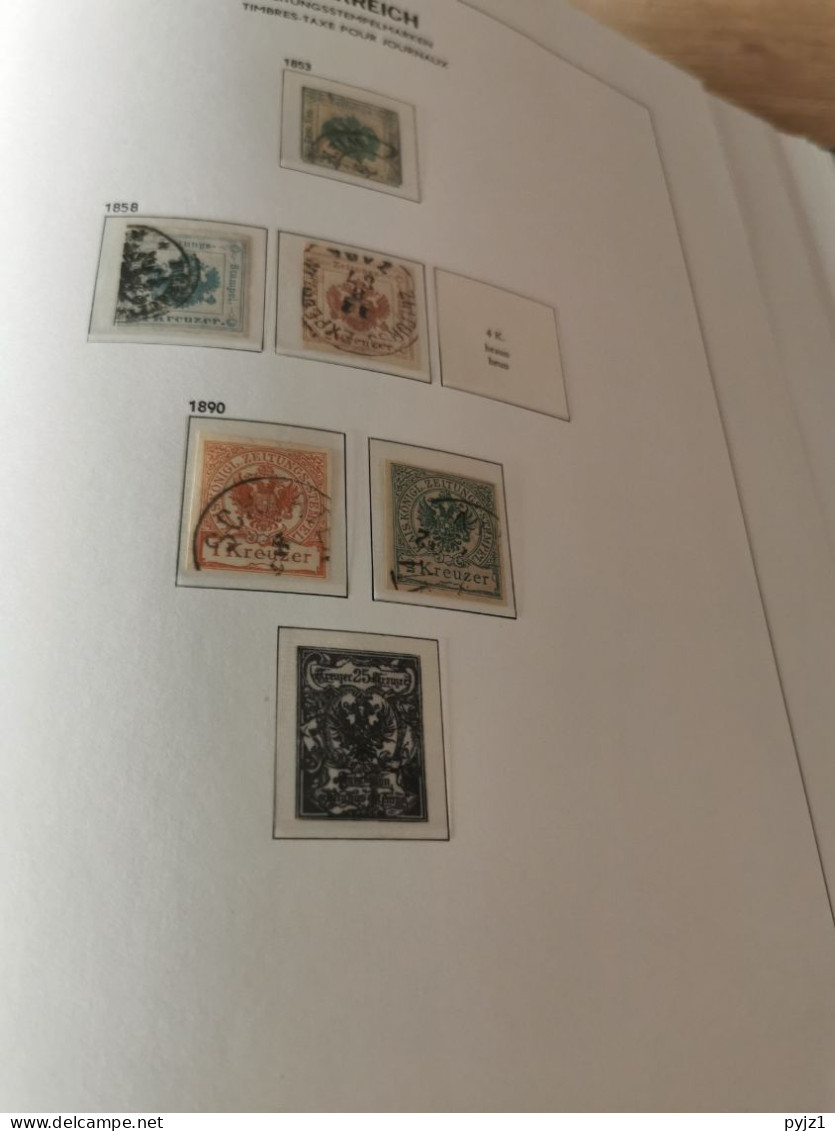 Austria  mostly used in 3 DAVO luxe albums