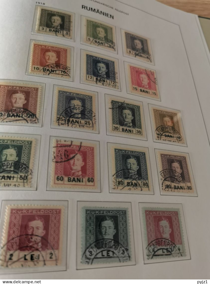 Austria  mostly used in 3 DAVO luxe albums