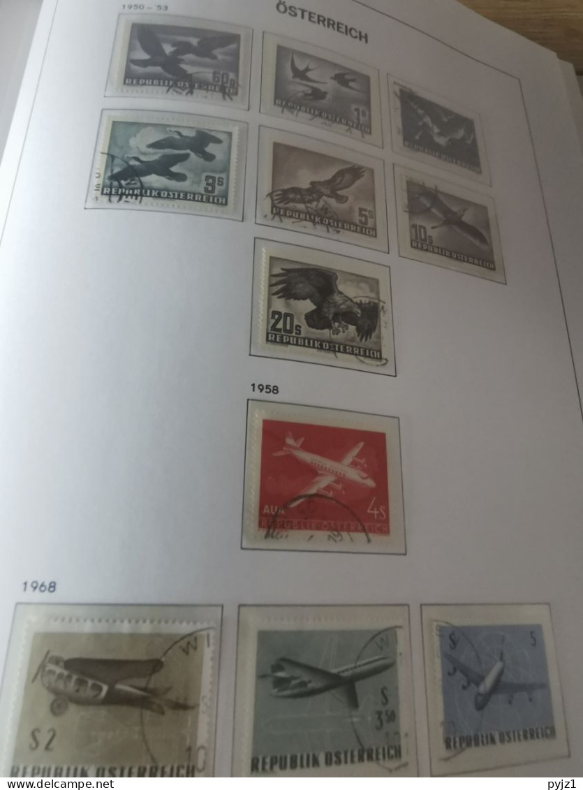 Austria  mostly used in 3 DAVO luxe albums