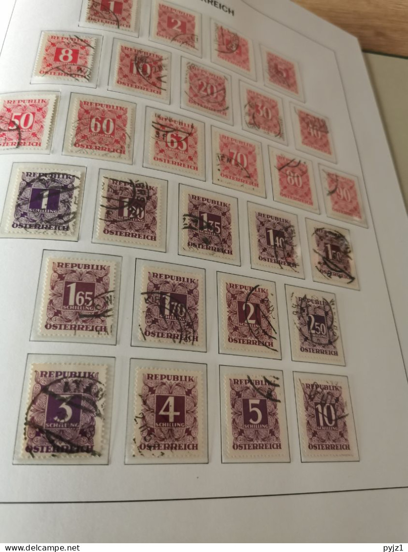 Austria  mostly used in 3 DAVO luxe albums