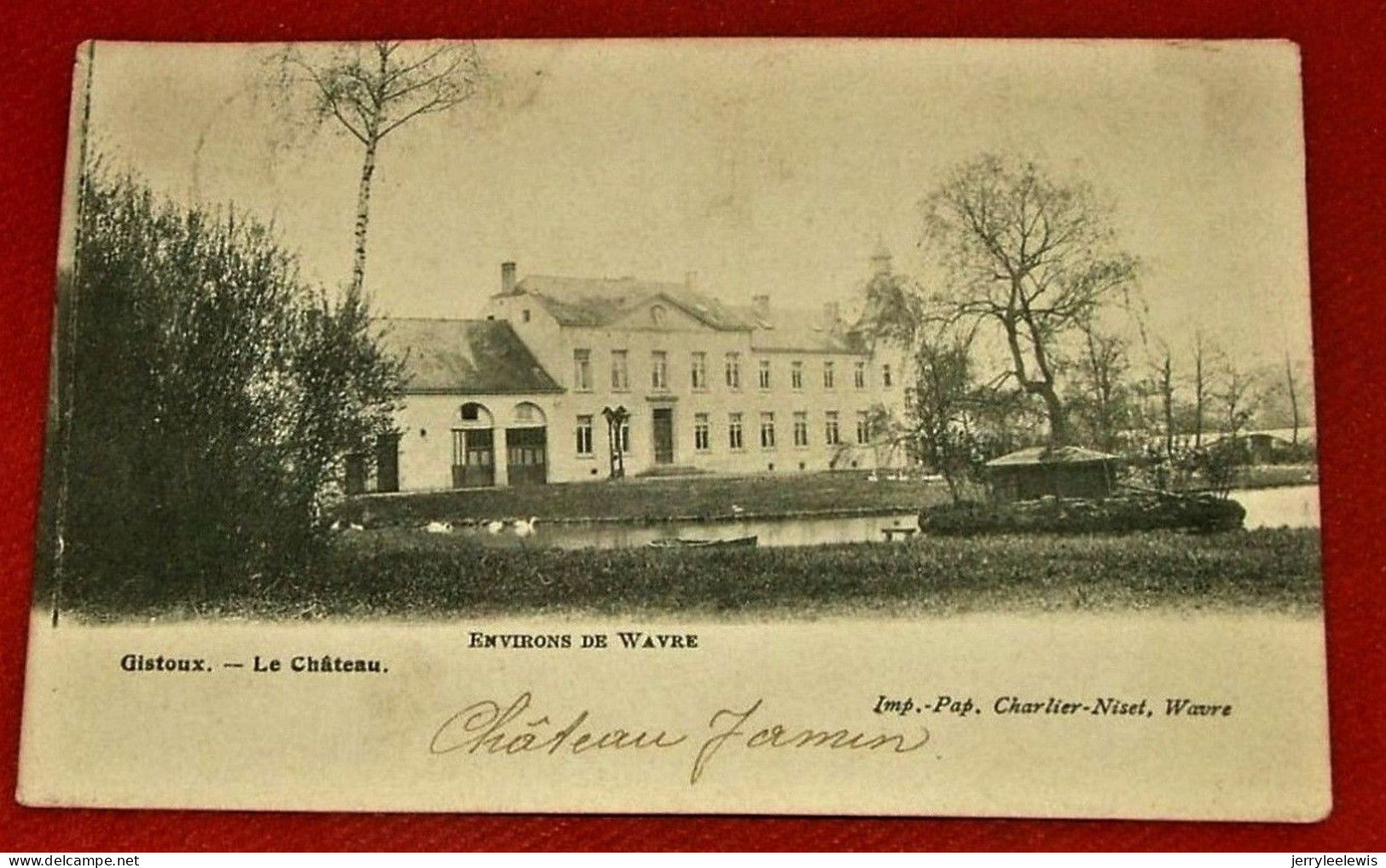 CHAUMONT - GISTOUX  -    Le Château    -   1904   - - Chaumont-Gistoux