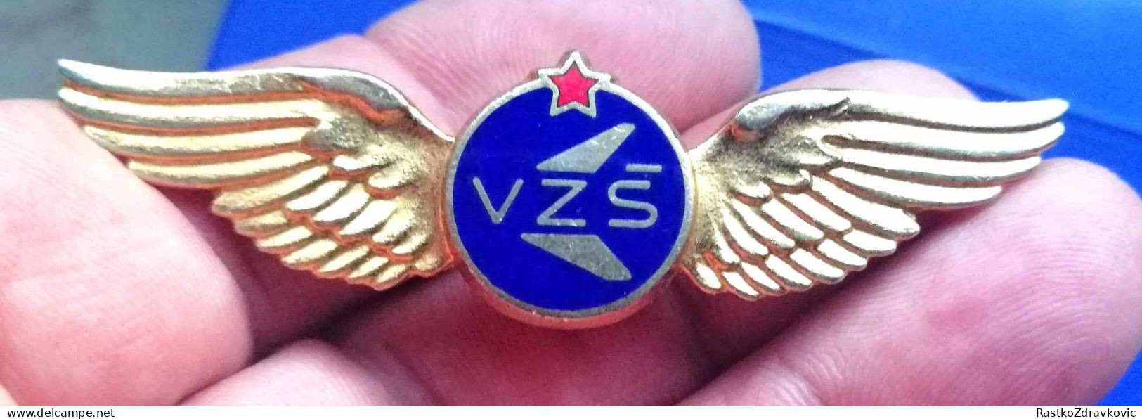 SFRJ PILOT WINGS,PILOT SCOOL VIŠA,VAZDUHOPLOVNA ŠKOLA, ZAGREB,HRTVATSKA, CROATIA - Montgolfières