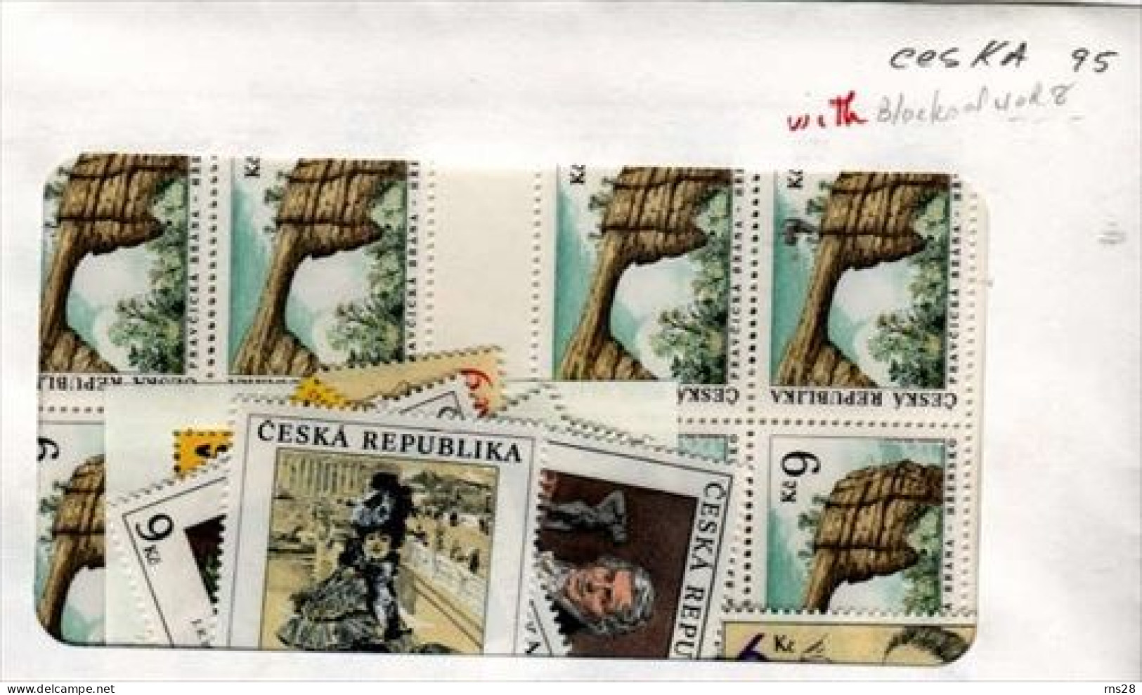 Czechoslovakie Annee Complete Neuf Sans Charnieres 1995 Avec Mini-feuilles - Años Completos