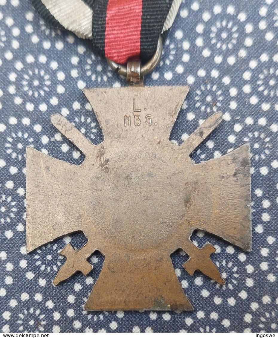 Hindenburg Honor Cross With Swords 1914-1918 !!! - Deutsches Reich