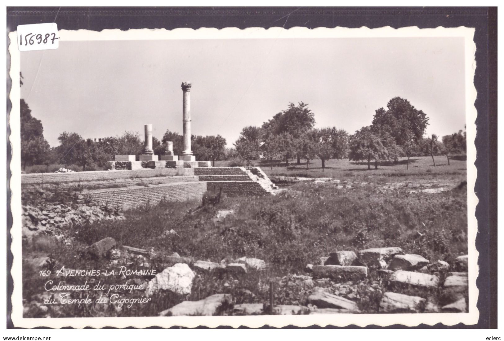 DISTRICT D'AVENCHES - AVENCHES - RUINES ROMAINES - TB - Avenches