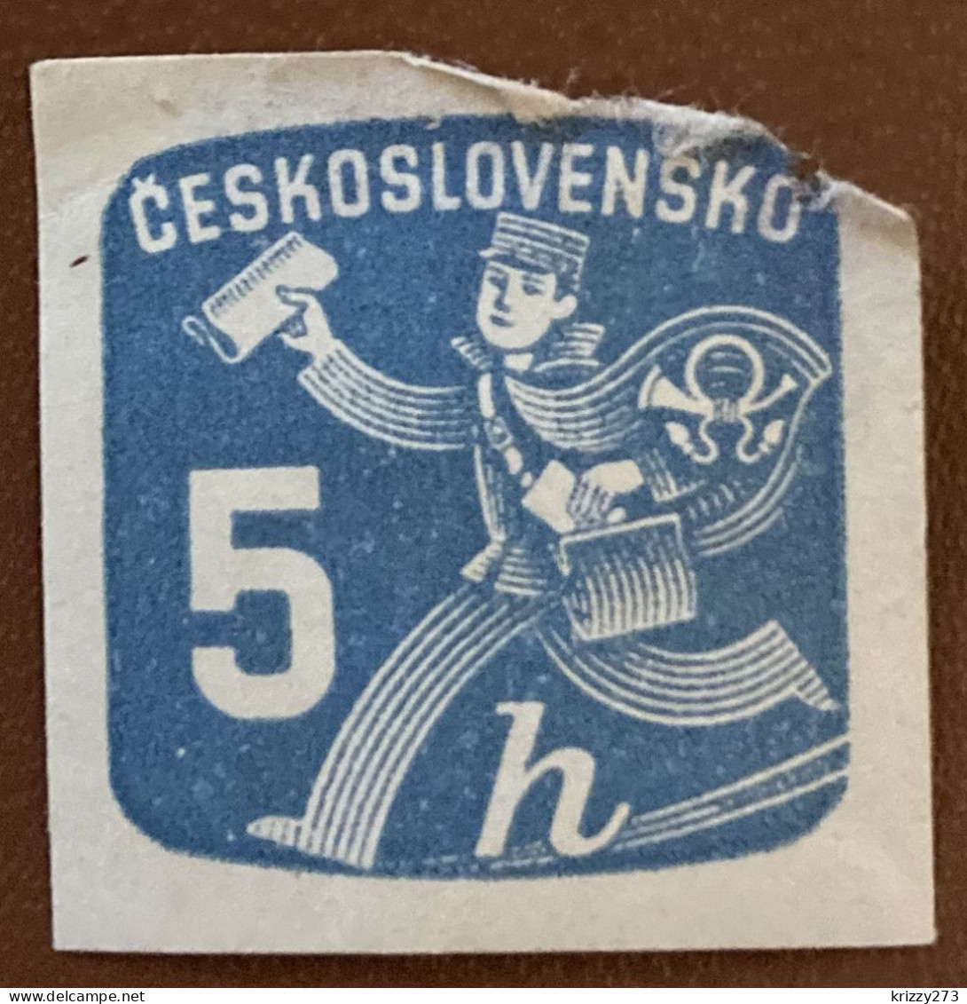 Czechoslovakia 1945 Newspaper Stamps 5h - Used - Francobolli Per Giornali