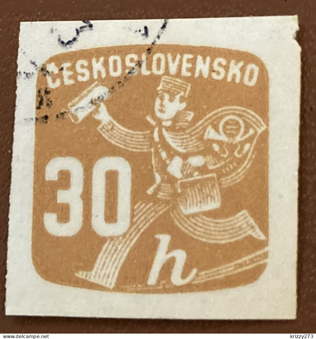 Czechoslovakia 1945 Newspaper Stamps 30h - Used - Francobolli Per Giornali