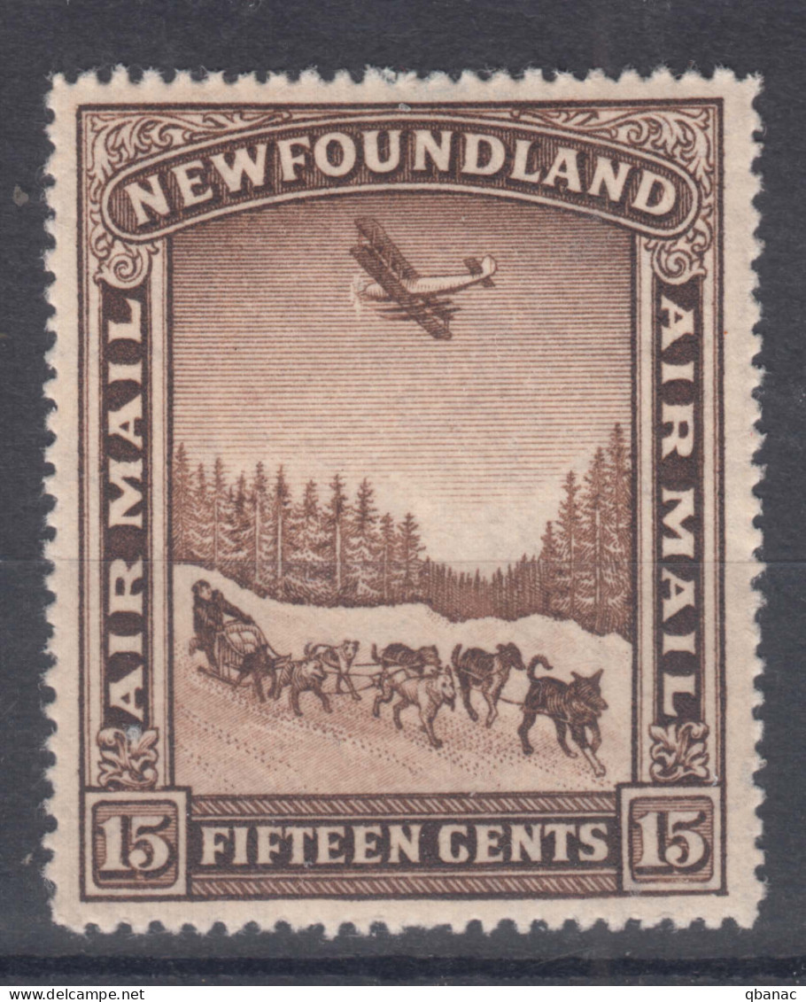 Canada Newfoundland 1931 Airmail Mi#155 No Wmk, Mint Never Hinged - 1908-1947