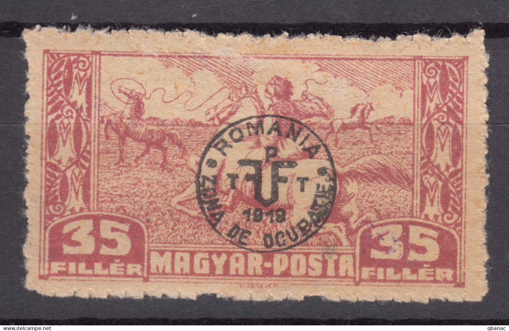 Hungary Debrecen Debreczin 1920 Second Issue, Ordinary Paper Mi#86 X, Mint Hinged  - Debreczin