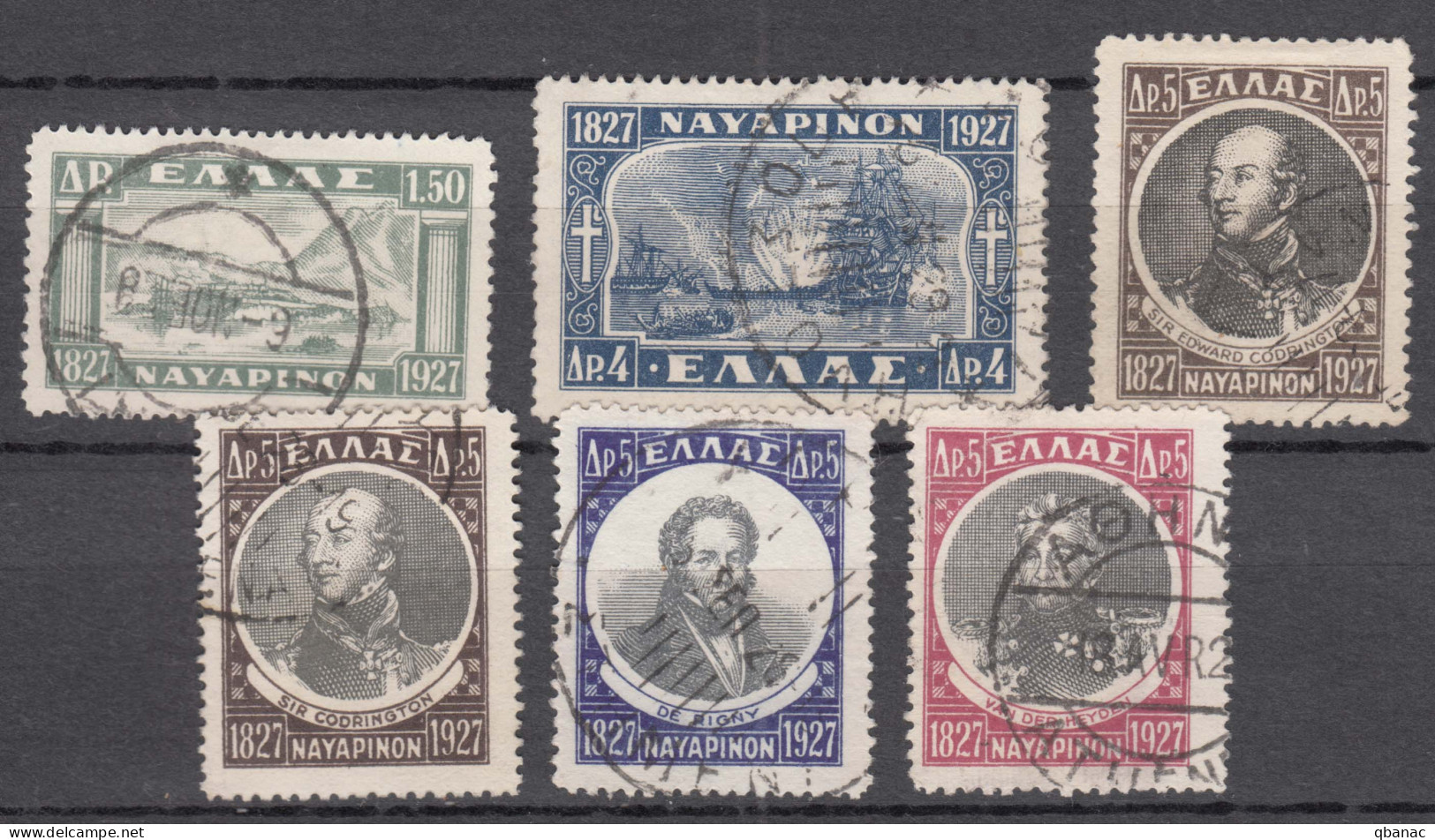 Greece 1937 Mi#321-326 Used - Used Stamps