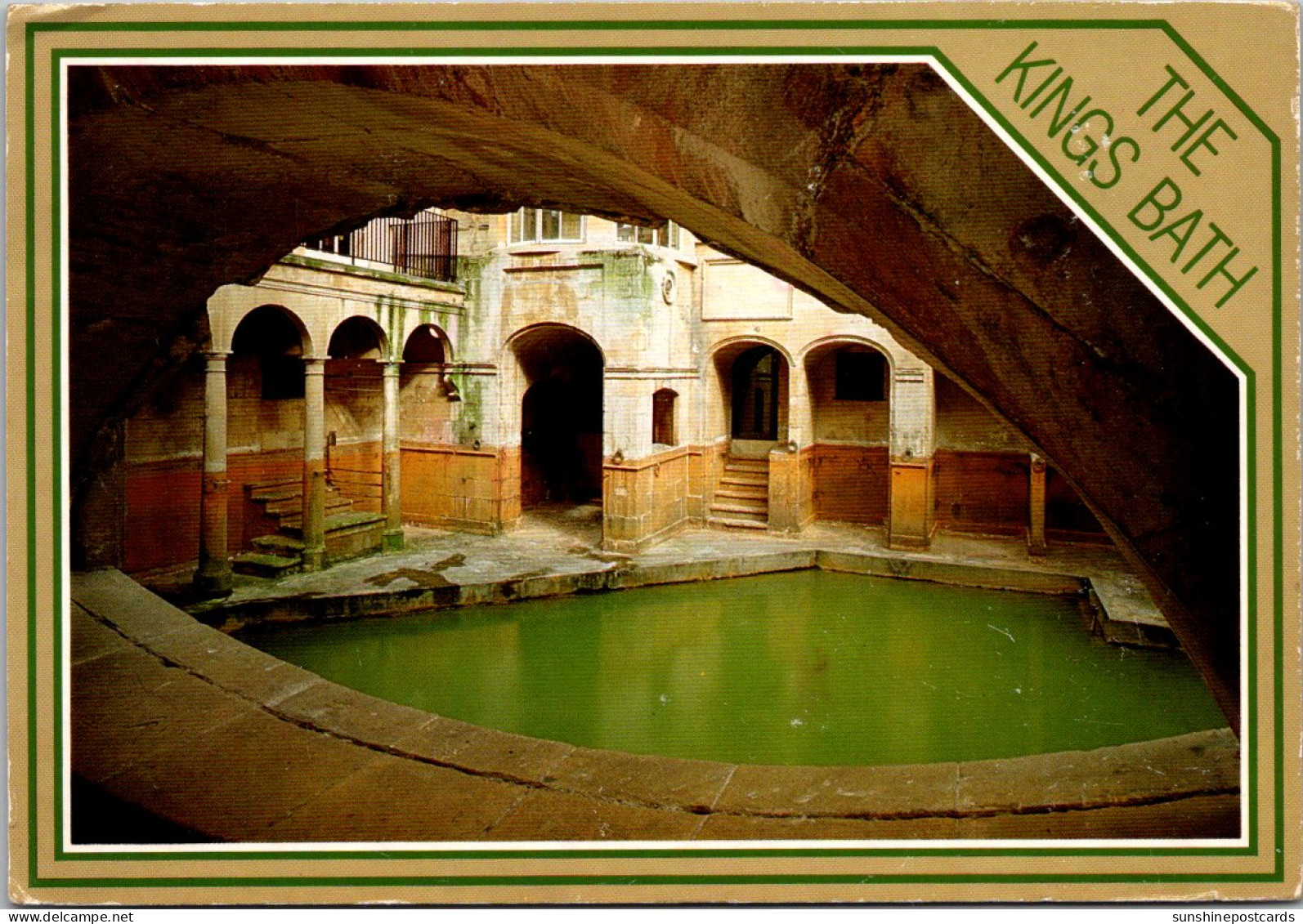 England Bath The Roman Baths Kings Bath 1990 - Bath