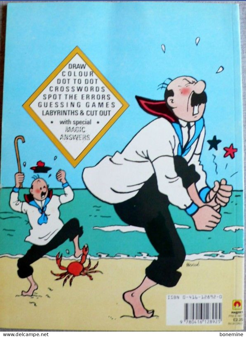 Tintin Action PlayBook 2 TTBE - Geïllustreerde Boeken